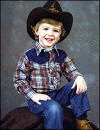 Justin at age five