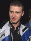Justin at *NSYNC's premiere of their IMAX movie in L.A. (2001)