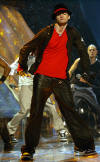 Justin performs at the 2002 MTV Video Music Awards. (Aug. 29, 2002)