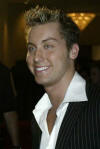 Lance arrives for the 7th annual Family Television Awards in Beverly Hills. (August 14, 2003) 