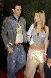 JC & Tara Reid arrive at the 2002 Billboard Music Awards show at the MGM Grand Garden Arena in Las Vegas, NV. (Dec. 9, 2002)