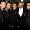 Justin, Joey, Lance, Barry Gibb, & Chris at the 2003 Grammy Awards. (Feb. 23, 2003)