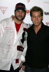 Joey & Lance at the "Vanity Fair Amped" Pre-Oscar Benefit Presented By Guess? Benefiting The Justin Timberlake Foundation. (March 2004)