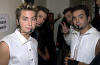*NSYNC prepares for their 2000 MTV Video Music Awards performance. (Sept. 7, 2000)