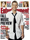 Justin on the cover of Entertainment Weekly. (Sept. 20, 2002 issue)