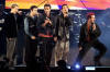 *NSYNC performing "Bye Bye Bye" at the WB Radio Music Awards show at the Mandalay Bay Events Center.  (Oct. 28, 1999)