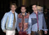 JC, Chris, & Justin at the 2001 Blockbuster Awards. (April 10, 2001)