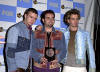 Justin, Chris, & JC at the 2001 Blockbuster Awards. (April 10, 2001)