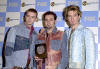 Justin, Chris, & JC at the 2001 Blockbuster Awards. (April 10, 2001)