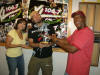 Grace, Chris, & Johnny at XL 106.7 in July 2006 (photo from docandjohnny.xl1067.com)