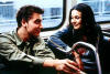 Lance & Emmanuelle Chriqui on the set of "On The Line". (2001)