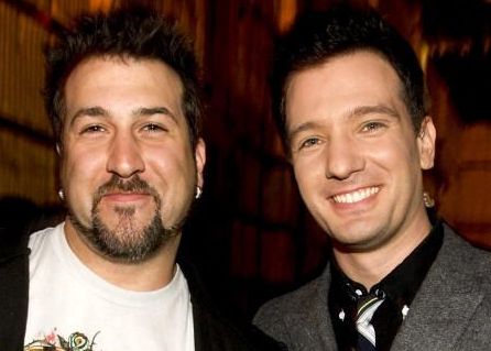 Joey Fatone and JC Chasez Joey Fatone and JC Chasez