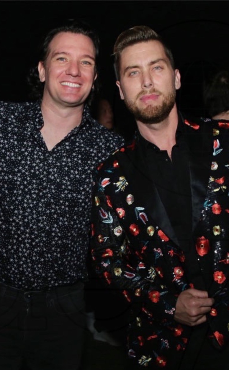 JC Chasez and Lance Bass