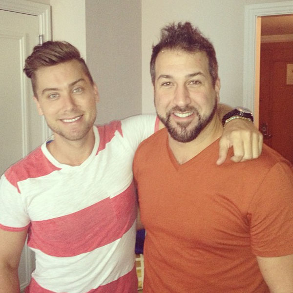 Lance Bass and Joey Fatone