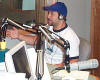 Joey in the XL 106.7 FM studio in Orlando, FL. (April 16, 2003)