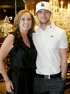 Justin Timberlake and Lynn Harless