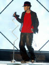 Justin performs at the 2002 MTV Video Music Awards. (Aug. 29, 2002)