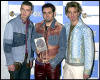 Justin, Chris, & JC at the 2001 Blockbuster Awards. (April 10, 2001)