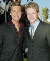 Lance & Steven Curtis Chapman at the 2003 American Music Awards. (November 16, 2003)
