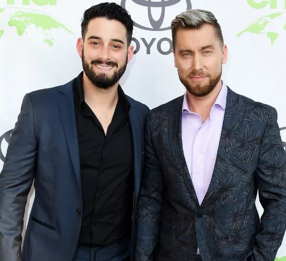 Lance Bass and Michael Turchin Lance Bass and Michael Turchin