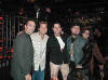 Lance, Chris, Doug Flutie, & others at the 2002 Super Bowl.  (Feb. 3, 2002)