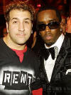 Joey & P. Diddy at P. Diddy and Guy Oseary's 2002 MTV Video Music Award After Party. (Aug. 29, 2002)