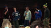 The guys at Kiss 107FM's Sound Check Party before the show.  (March 27, 2002)